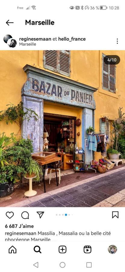 Massilia Calling Appartement Marseille Proche Metro Climatise Bien Decore Exterior foto
